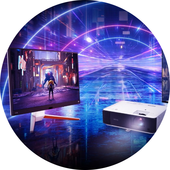 شاشات وأجهزة العرض