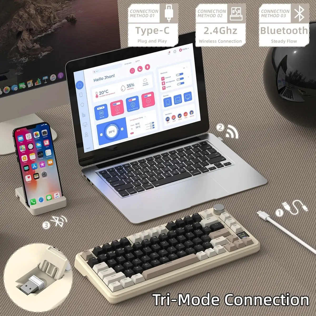 شاشة TFT ملونة