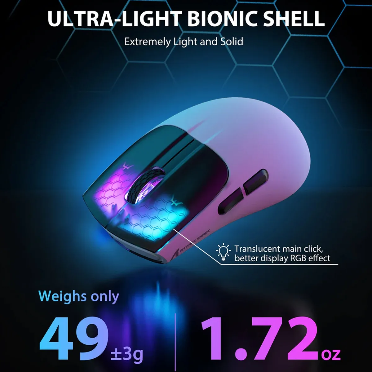 إضاءة RGB مميزة